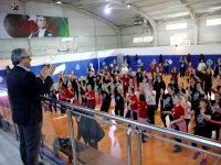 Akpınar, Zumba etkinliğine katıldı