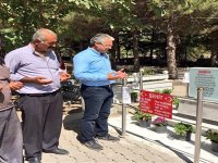 Akpınar'dan 15 Temmuz şehidinin kabrine ziyareti