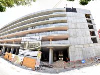 Alaybey'deki 7 katlı otopark tamamlanıyor