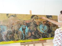 Altın Yunus Sanat Atölyeleri 5. dönem çalışmaları sona eriyor