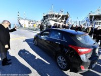 Arabalı vapurun 1 milyonuncu yolcusuna mini tören