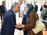 Aziz Kocaoğlu taziyeleri kabul etti