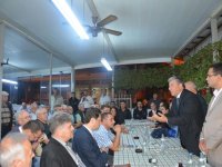 Balbay seçim çalışmalarına kahvehanelerde devam ediyor