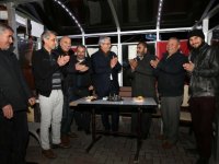 Başkan Akpınar 2017'ye taksicilerle girdi