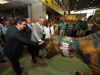 Başkan Akpınar, fuarda Kaymakam Yücel'i ağırladı