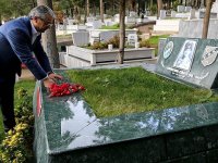 Başkan Akpınar, Zühtü Işıl’ın mezarını ziyaret etti