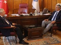 Başkan Akpınar'dan rektör ziyareti