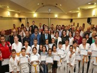 Başkan Akpınar'dan teşekkür belgesi...