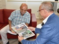 Başkan Ergün'den Karşıyaka Haber'e övgü...