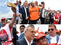 Başkan Kocaoğlu 1 Mayıs'ı işçilerle birlikte kutladı