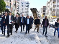 Başkan Kocaoğlu ''Toptan çözüm'' çalışmalarını denetledi