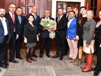 Başkan Kocaoğlu'na tramvay teşekkürü...