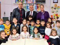 Başkan minikleri ziyaret etti...