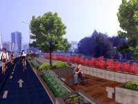 Bayraklı sahili çiçek açacak 