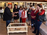 Belediye başkan eşleri Ata Anı Evi'nde buluştu