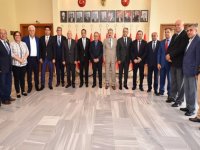 Belediye başkanları, Vali Ayyıldız'la buluştu