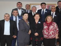 Beyaz Sivil İnsiyatif'ten Alaattin Yüksel'e ziyaret