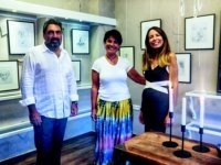 ''Bilinçaltından Yüzler'' resim sergisi Alaçatı’da açıldı