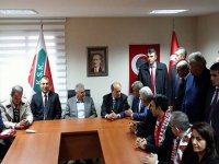 Binali Yıldırım KSK'yi ziyaret etti