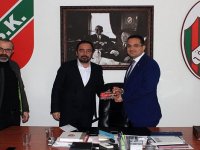 Bornova Belediye Başkanı Olgun Atila, KSK'yi ziyaret etti