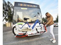 Bisikletlilere otobüs kullanımının yolu açılıyor