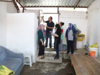 Bornova Belediyesi'nden yağış mağdurlarına yardım eli