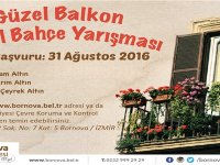 Bornova en güzel balkon ve bahçesini seçiyor