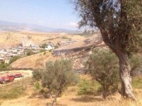 Bornova'da aynı yerde yine yangın 