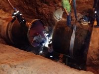 Boru değişti, kesinti uzamayacak...