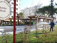 Bostanlı Balıkçı Parkı yeni görünüm kazandı