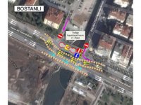 Bostanlı Deresi çevresinde yeni trafik düzeni