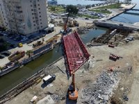 Bostanlı deresine tramvay köprüsü...