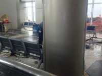 Bostanlı Vapur İskelesi'nde tavan çöktü! 