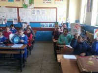 Bostanlıspor’dan  3. köy okuluna da kitaplar ulaştı… 