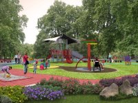Büyük Park’ta çalışmalar sona yaklaştı