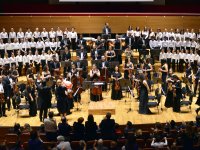 Çakabeyli çocuklar ve Olten Filarmoni Orkestrası'ndan müzik ziyafeti