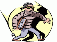 Çaldığı televizyonla kaçarken yakalandı