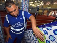 Camiler bayrama hazırlanıyor