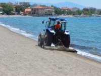 Çandarlı plajları artık daha temiz