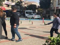 Çarşı'daki asılsız bomba ihbarı panik yarattı