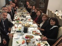 Cevat Durak meclis üyeleri bir araya geldi