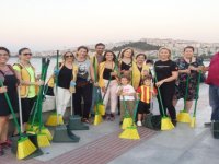 Çevre için gönüllü oldular...