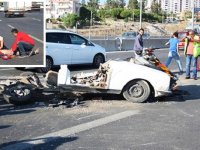 Çevre Yolunda akıl almaz kaza...