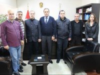 CHP Karşıyaka İlçe Başkanı Yıldırım'dan TÜRK-İŞ'e ziyaret