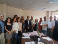 CHP Karşıyaka İlçe, Kent Konseyini ziyaret etti