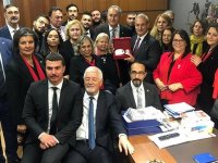 CHP Karşıyaka İlçe Yönetimi Sertel'i ziyaret etti