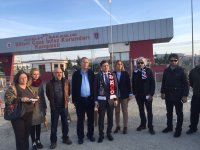 CHP Milletvekili Atila Sertel tutuklu meslektaşlarını ziyaret etti