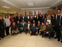 CHP'liler başkan Akpınar'ı ziyaret etti