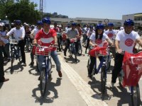 CHP'liler özgürlük için pedala bastı