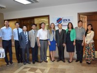 Çin heyeti İZKA'yı ziyaret etti